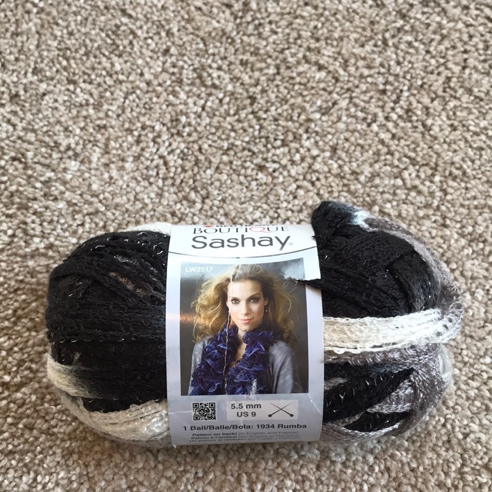 Red Heart Boutique Sashay Yarn -NWT